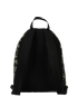 Logo & Abstract Print Backpack, back view